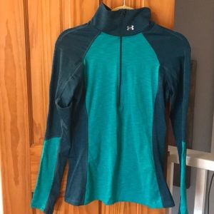 Under Armour sea green pullover